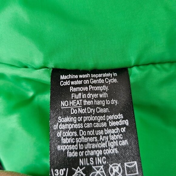 Nils Vintage Ski/Snowboarding Jacket 80s, 90s, Size 4, Green - Picture 12 of 16